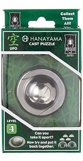 Quebra-cabeça De Quebra-cabeça De Metal Fundido Ufo Hanayama - Imagem 3