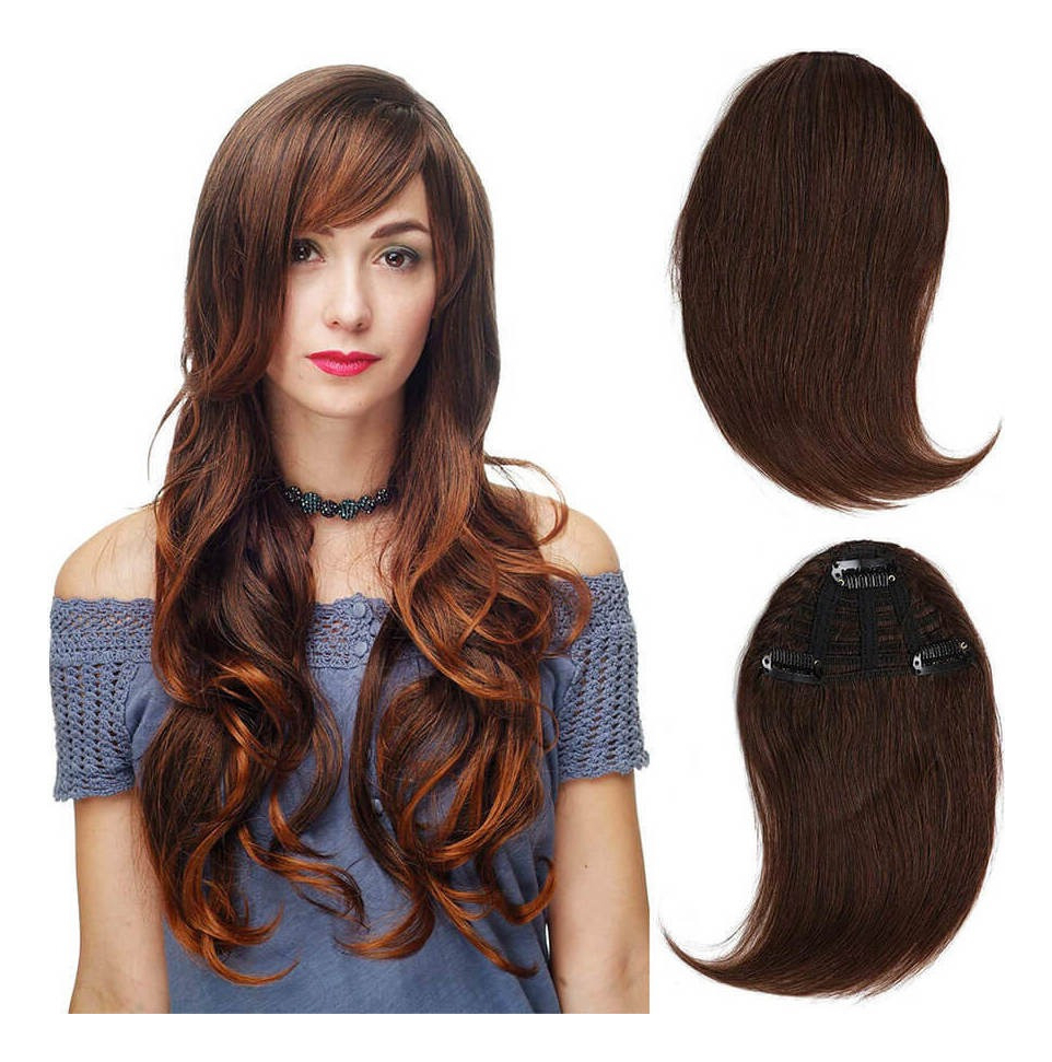 Peruca Cabelo Humano Virgem 20cm Franja - Imagem 8