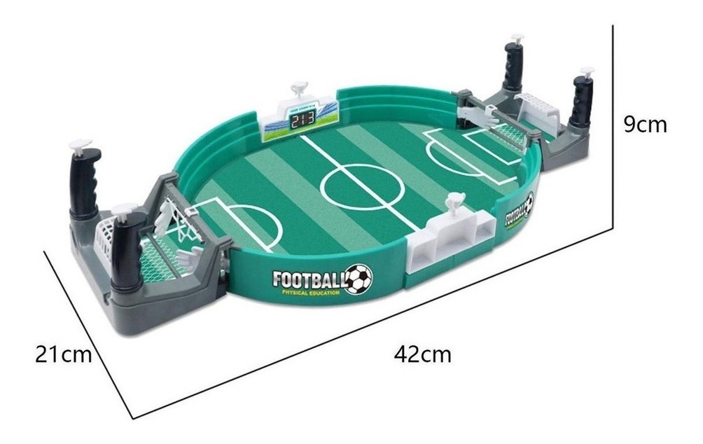 Conjunto De Brinquedos Grande Para Jogos De Tabuleiro De Fut - Imagem 4