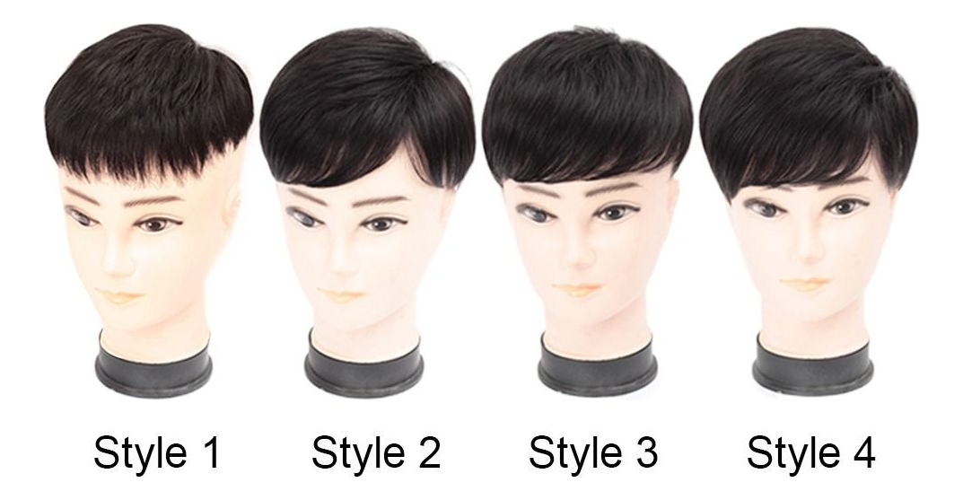 Peruca Masculina Increase Hair Top Hair Patchsintética Fibra - Imagem 2