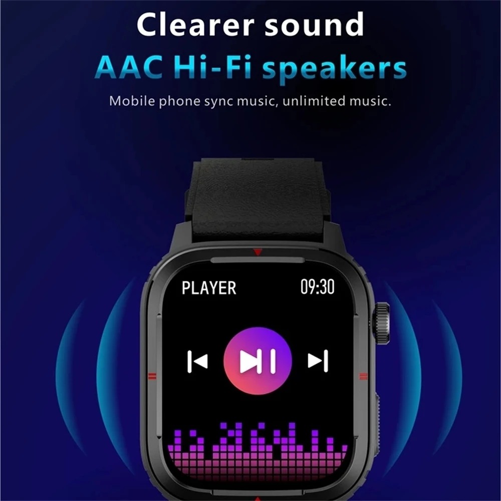 Q25 Smart Watch Bluetooth Call Monitoramento Da Frequência C - Imagem 8