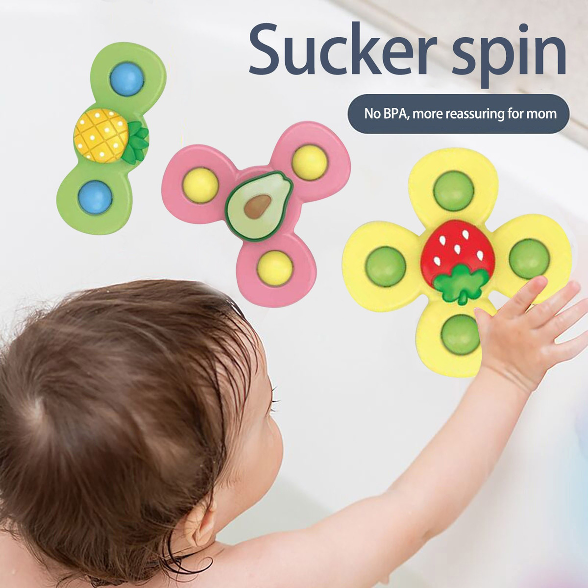 Ventosa Infantil Girando Silicone Baby Infant Jantar - Imagem 5