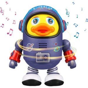 Brinquedo De Pato Infantil Musical Interativo Com Luzes E So