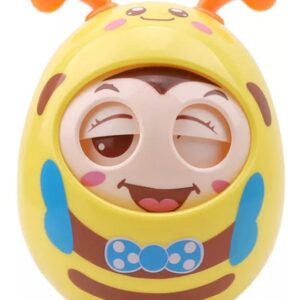 Brinquedo Infantil Roly Poly De Silicone Amarelo
