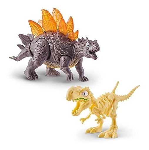 Pacote Combo Smashers Mini Lightup Dino Stegosaurus - Imagem 2