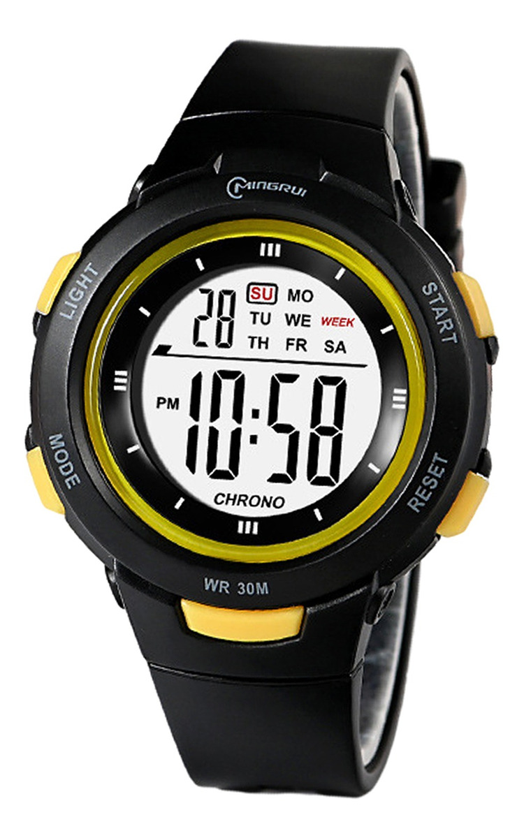 Meninos Girls Digital Watch Electro Impermeável Ao Ar Livre - Imagem 45