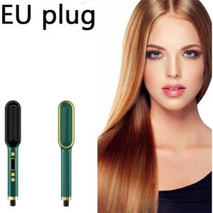 Básica Elegante Chapinha De Cabelo Escova Ânion Cabelo 1