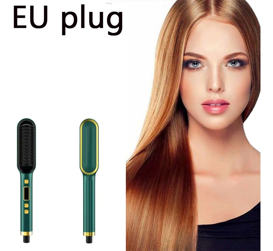 Básica Elegante Chapinha De Cabelo Escova Ânion Cabelo 1