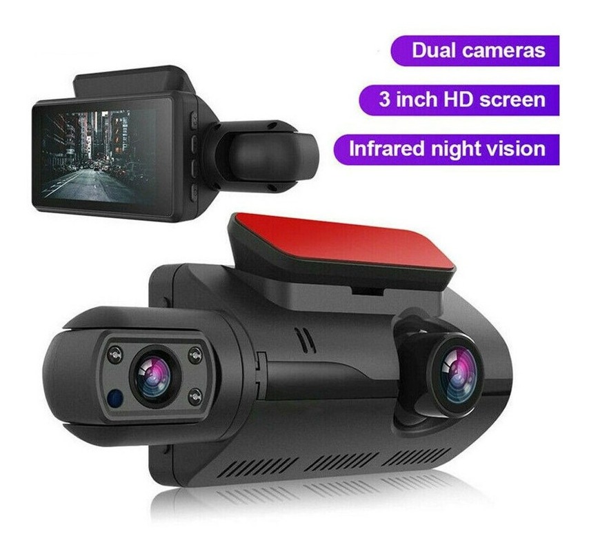Monitor Câmera Automotivo Com Visão Noturna Hd 1080p - Imagem 3