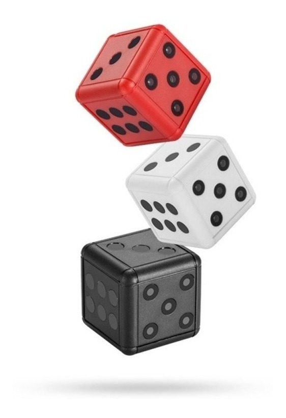 Mini Câmera Espía Hd 1080p Tipo Llavero Forma De Cubo Dados - Imagem 5