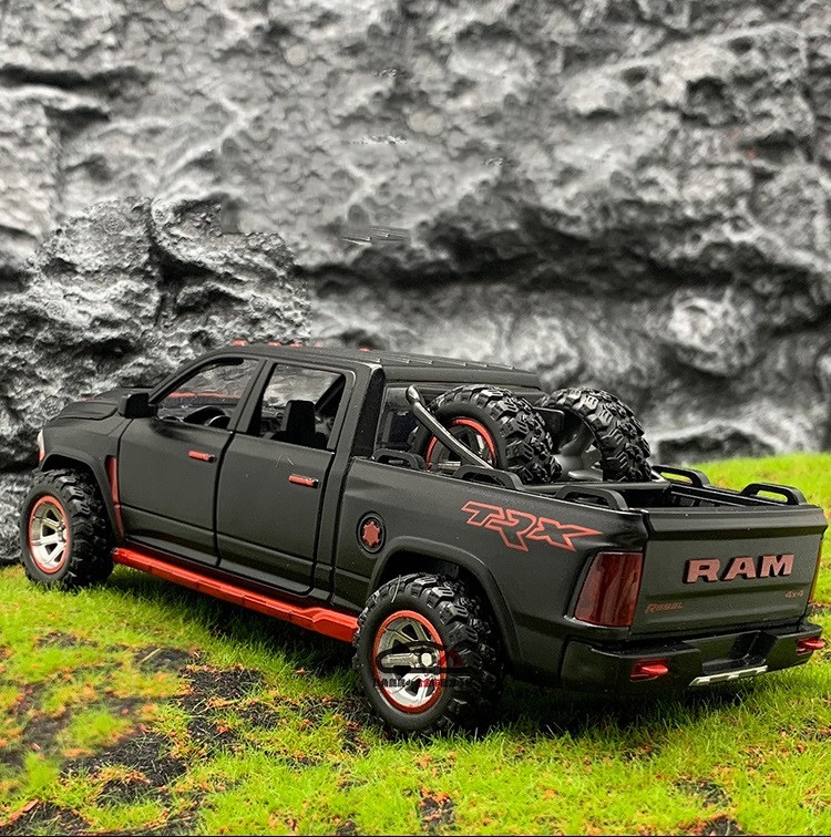 Modelos De Carros De Liga Leve Dodge Ram Trx 1:32 - Imagem 8