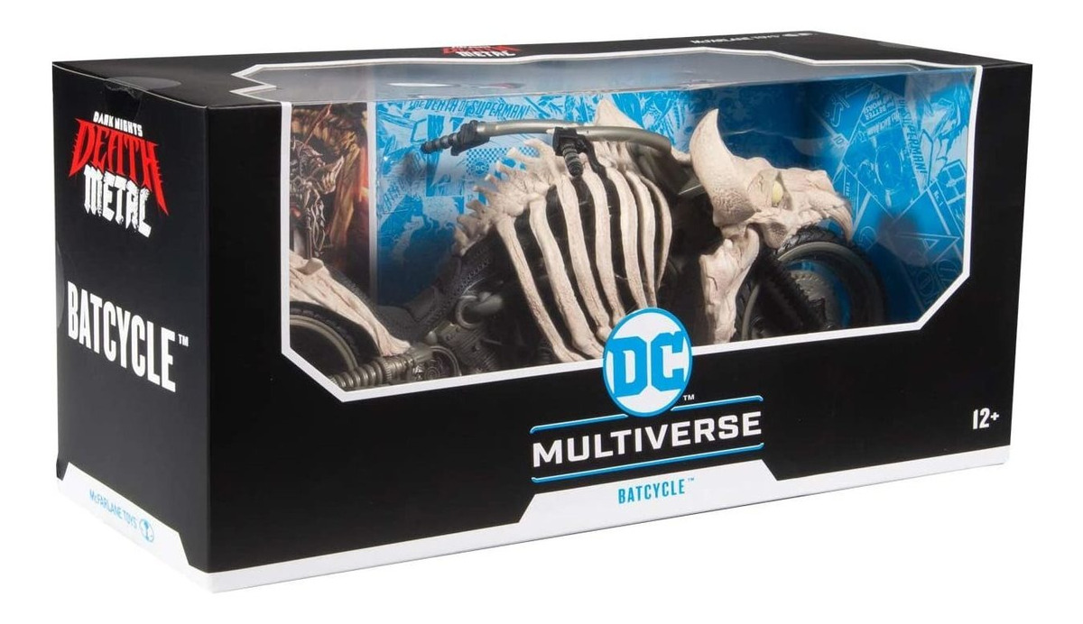 Mcfarlane Toys Dc Multiverse Death Metal Batcycle - Imagem 6