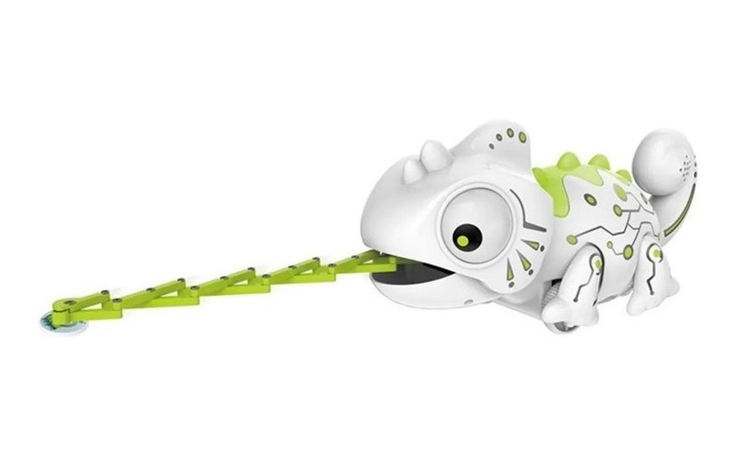 Robô Animal Camaleão De Estimação Com Controle Remoto Rci - Imagem 4
