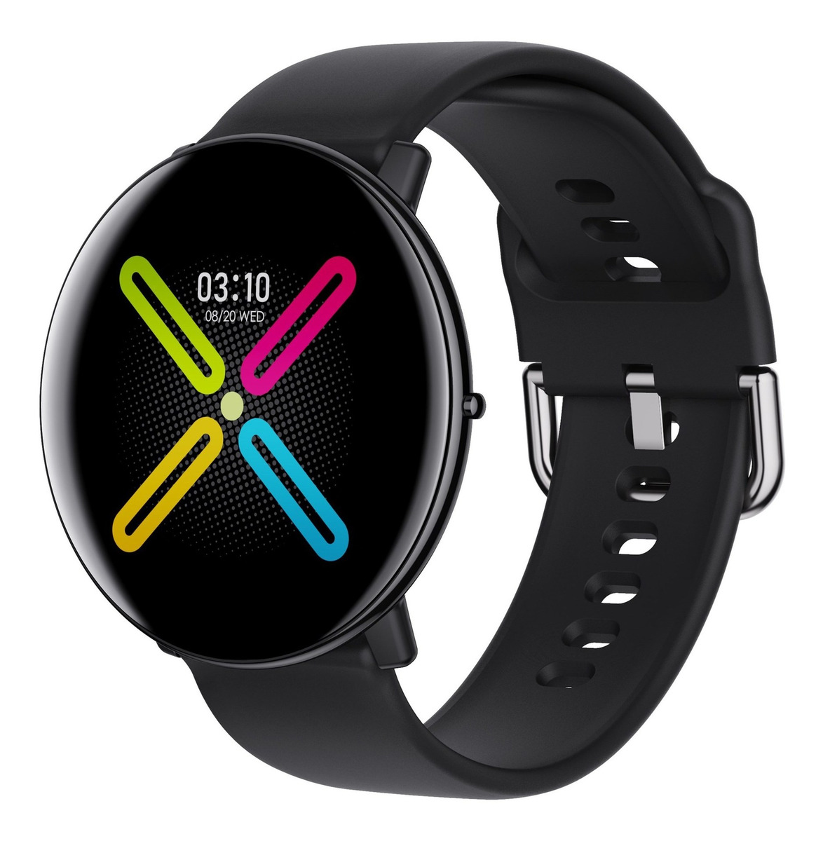 Relógio Smart Dm118 Tela1.3 Hd Resistente À Água Ip67 Preto