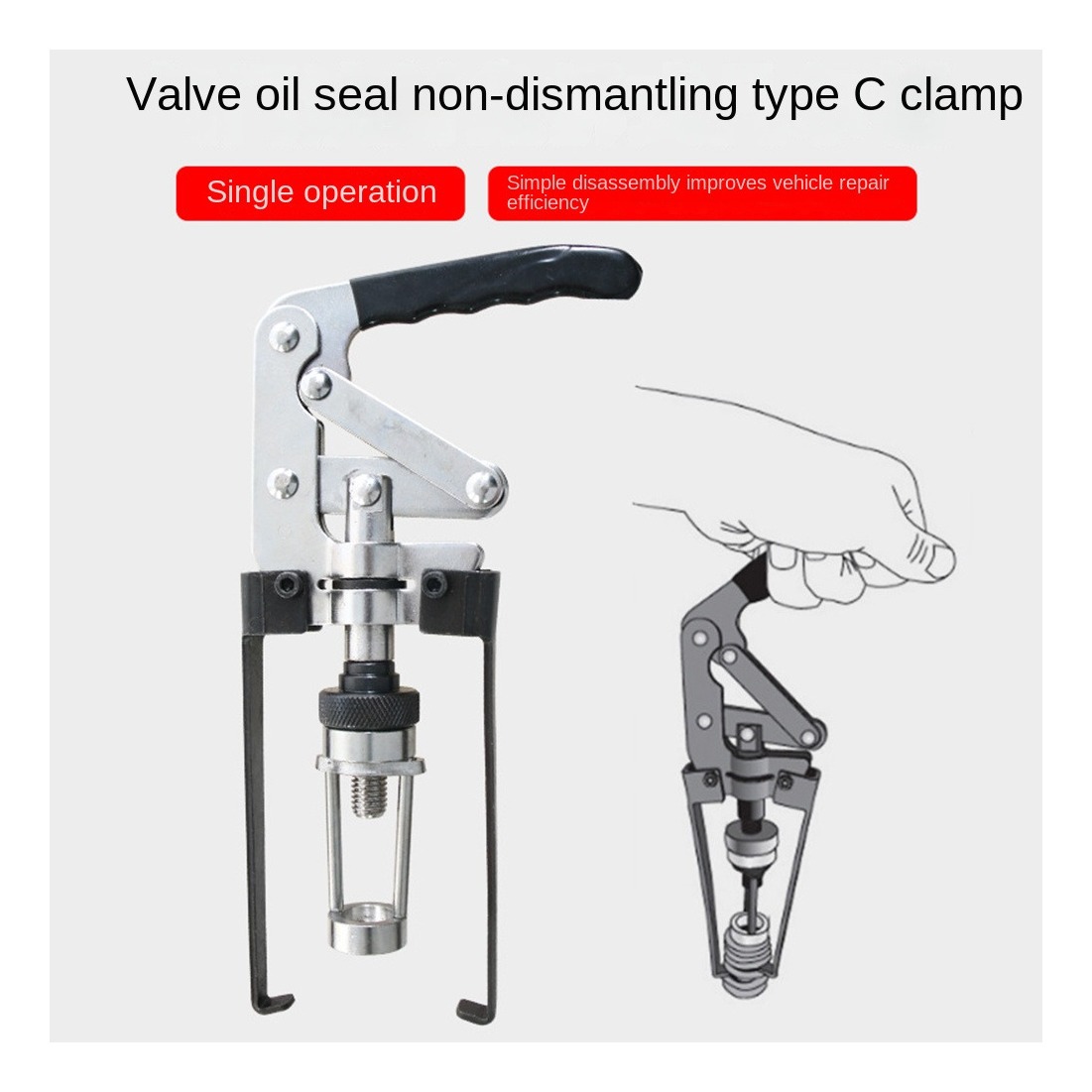 Válvula Suspensa Universal, Removedor De Mola, Compressor St - Imagem 4