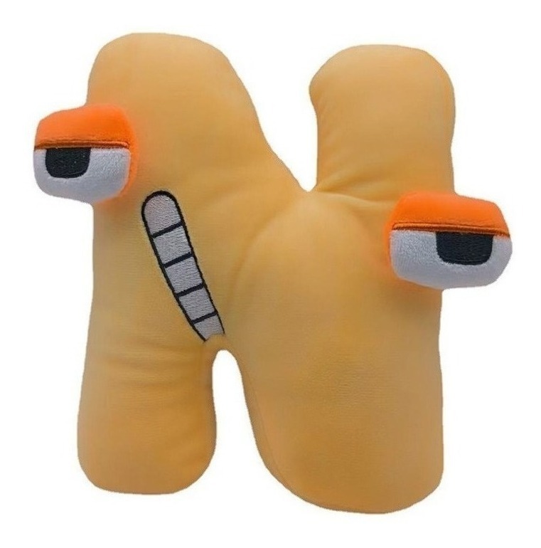 Brinquedo De Pelúcia Infantil Alphabet Lore, 6 Peças, Ijklmn - Imagem 3