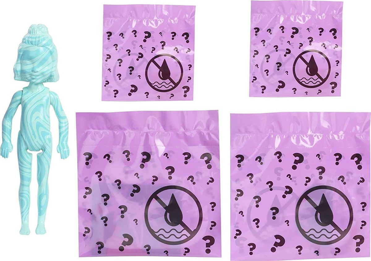 Boneca Barbie Chelsea Color Reveal Com 6 Surpresas 4 Bolsas - Imagem 3