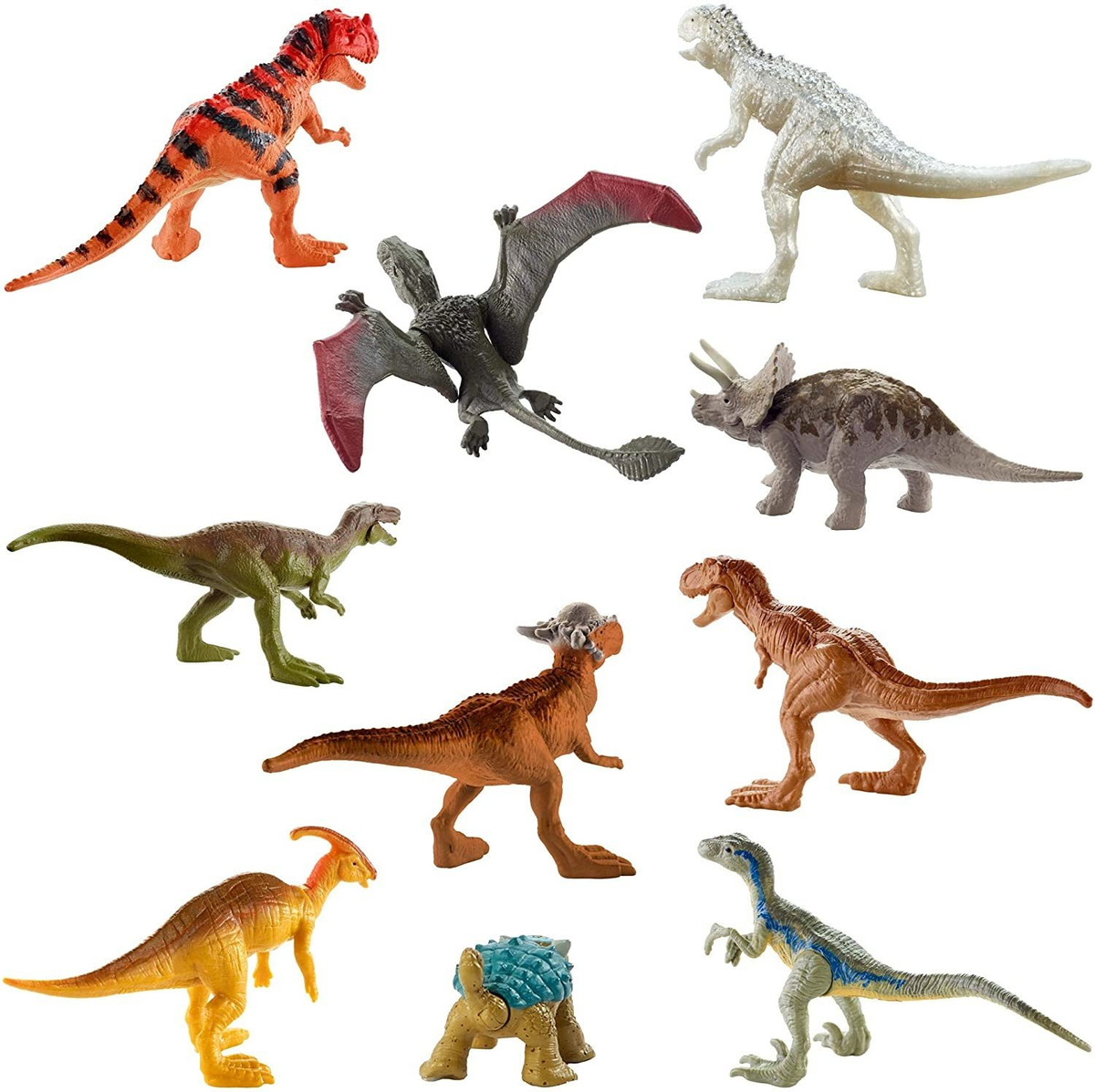 Jurassic World Camp Cretáceo Multipack 10 Mini - Imagem 2
