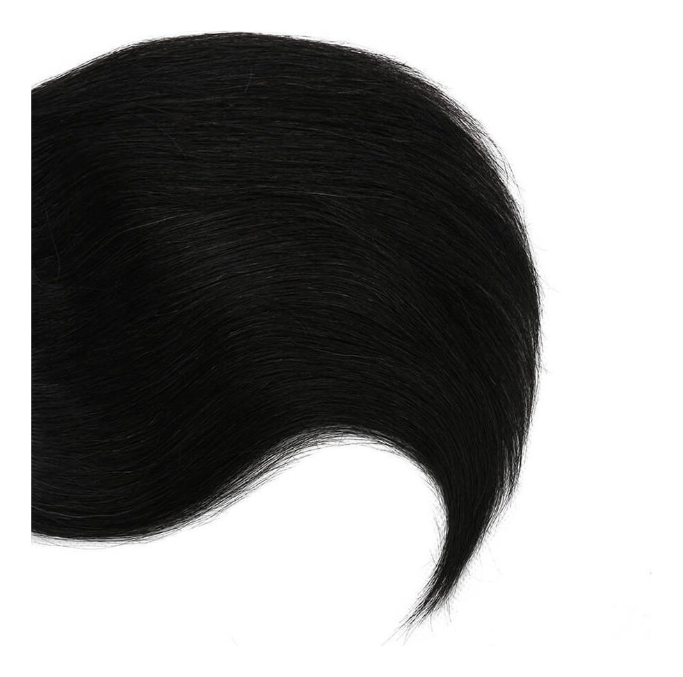 Peruca Cabelo Humano Virgem 20cm Franja - Imagem 30