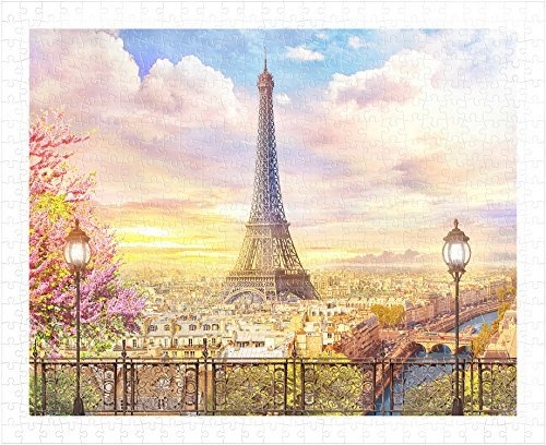 Pintoo - H1936 - Paris Romântica - Quebra-cabeça De Plástico