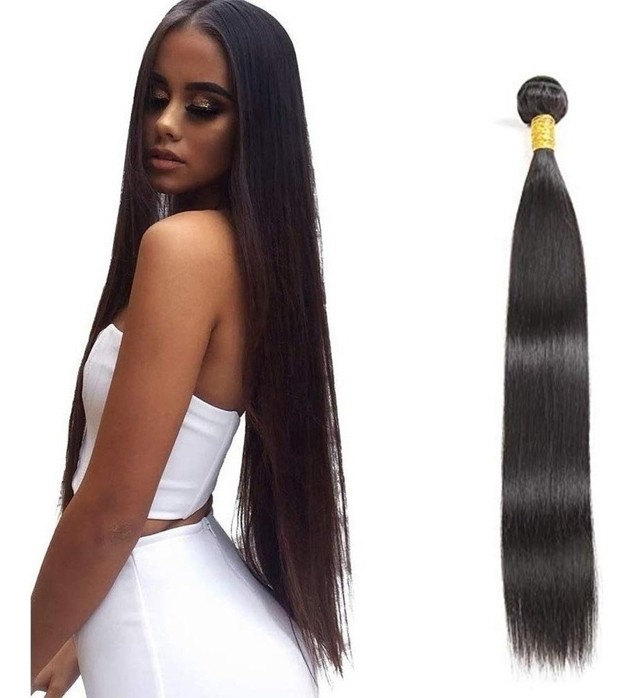 Aplique Cabelo Liso Com Natural Humano Brasileiro 3pcs 50cm - Imagem 2