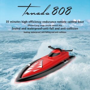 Brinquedo Infantil De Lancha Rc Barco 2.4g