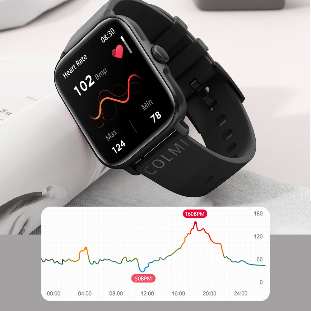 Relogio Smartwatch Inteligente Colmi P28 Plus Faz Chamadas - Imagem 3