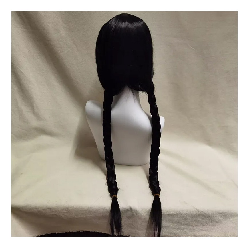 Traje De Dança Merlina/perucas De Cosplay Wednesday Addams - Imagem 7