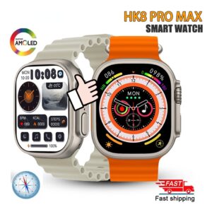 Relógio Hk8 Pro Max Ultra Inteligente Com Tela Amoled Nfc Sé