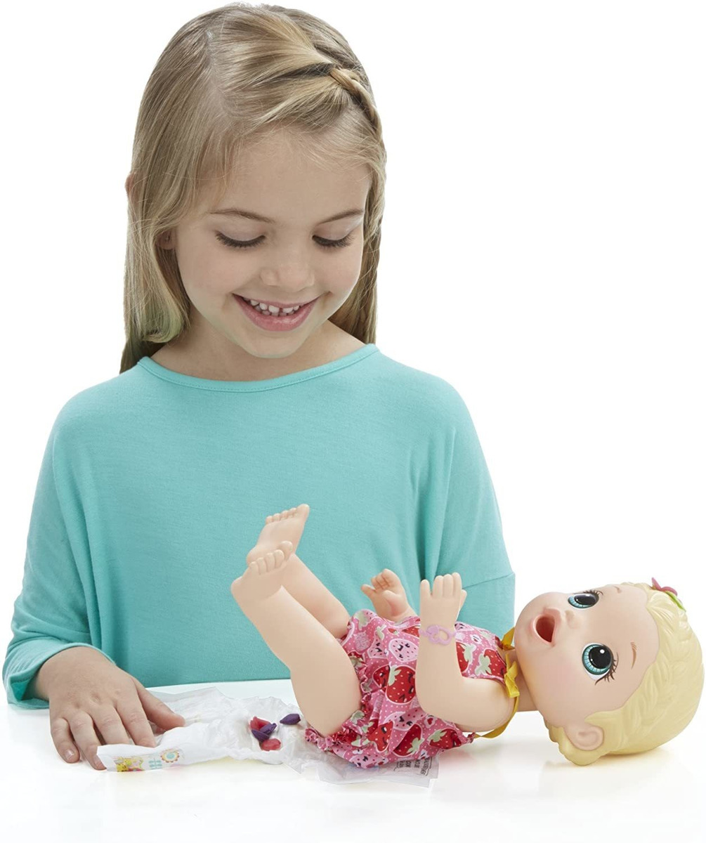 Lanche Baby Alive Super Snackin Lily Loira Amazon - Imagem 8