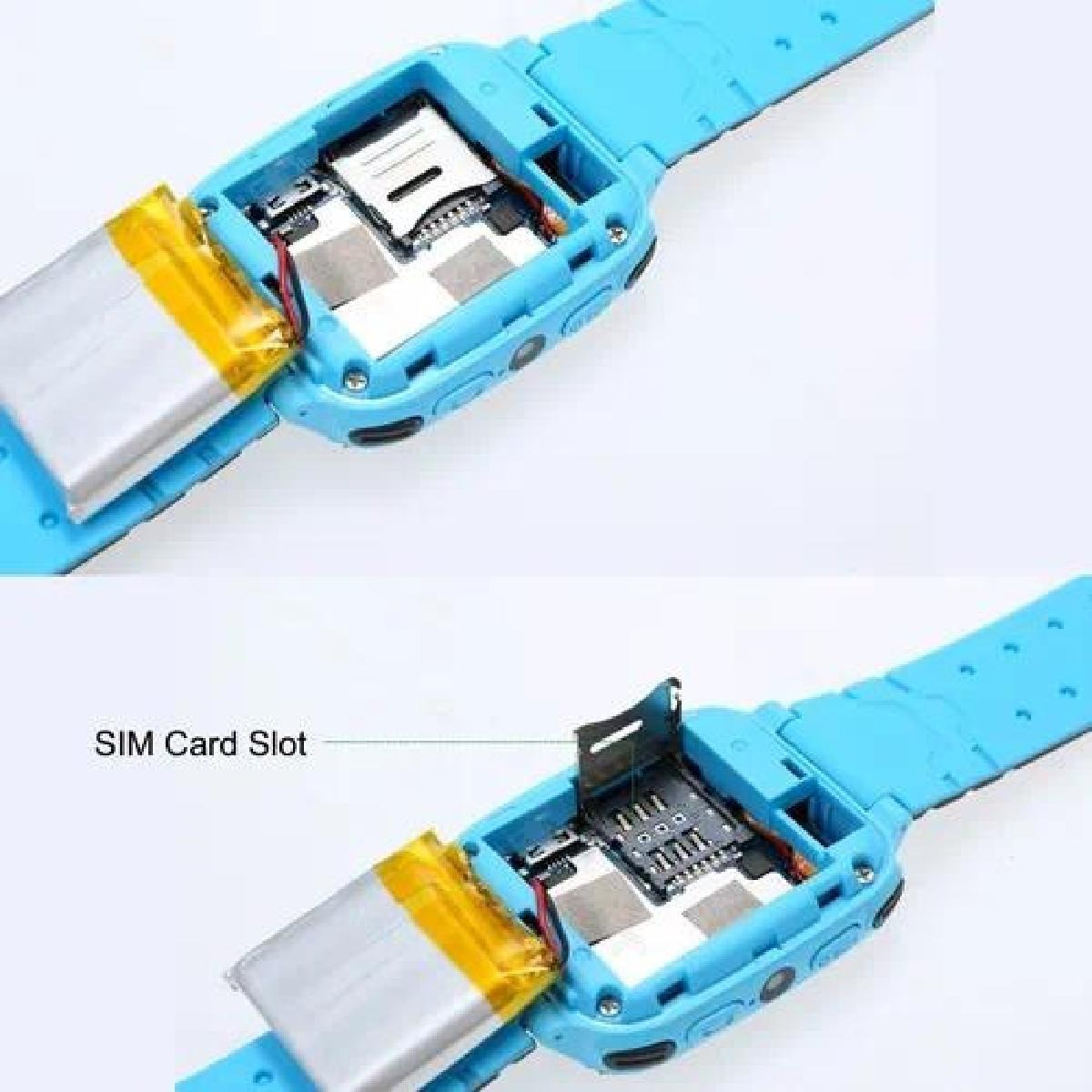 Telefone De Smartwatch Para Crianças Com 1 Slot Par - Imagem 5