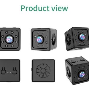 Câmera De Vigilância De 2 Peças Hd 4k Smart Wifi Mini Câmera