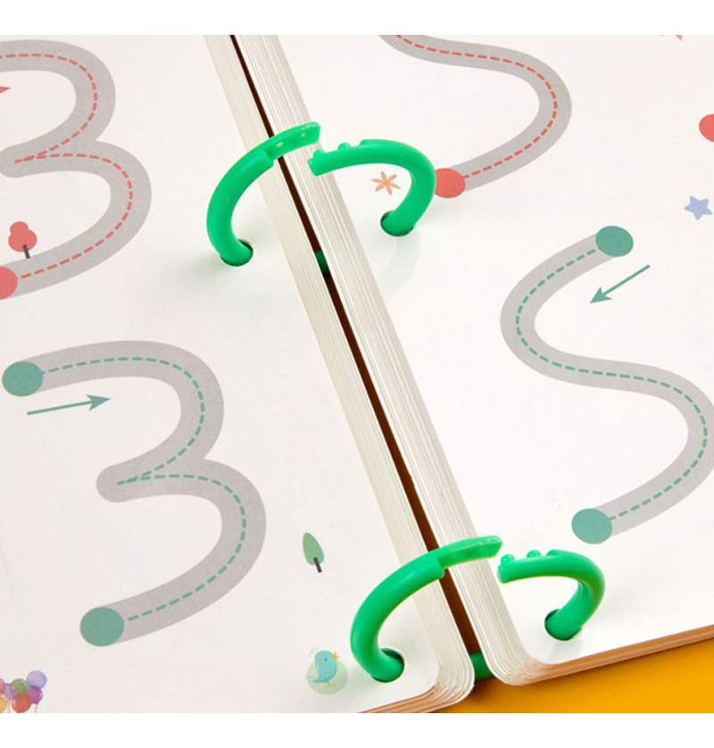 1pc Alfabetização Infantil Livro Cartilha De Contornos - Imagem 8