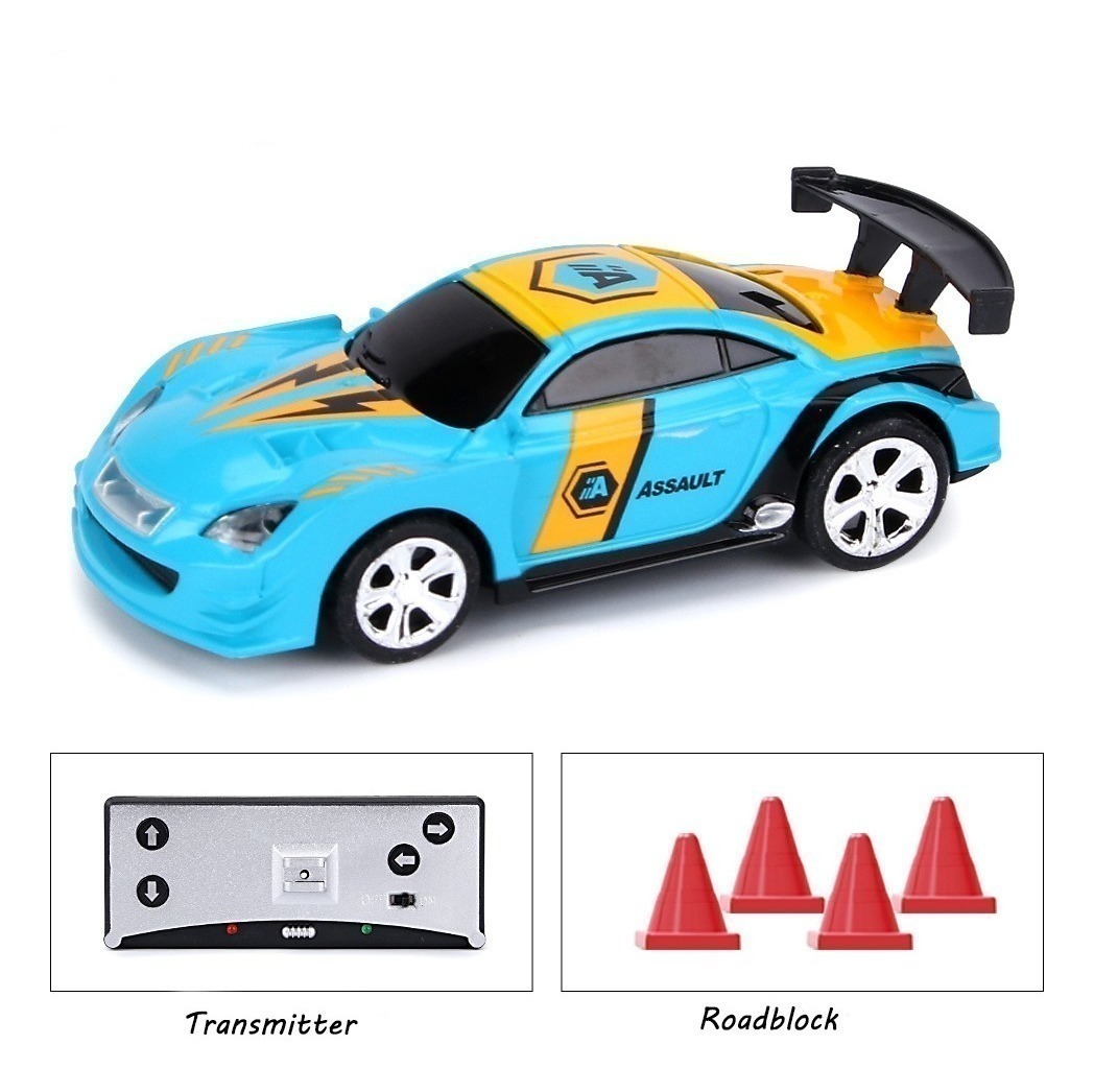 Mini Coke Can Rc Radio Controle Remoto Micro Racing Car Toy - Imagem 11