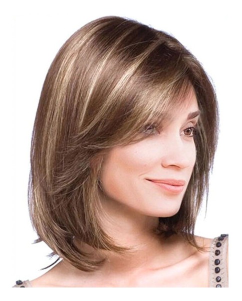 Perucas Femininas De Cabelo Humano Bob Cut Lace