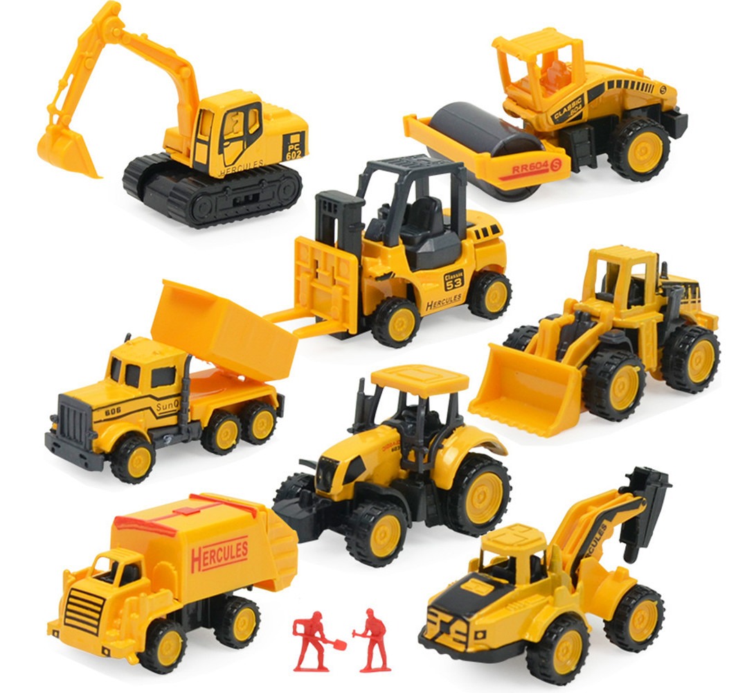Mini Escavadeira De Carro De Engenharia De Veículos De Const - Imagem 5
