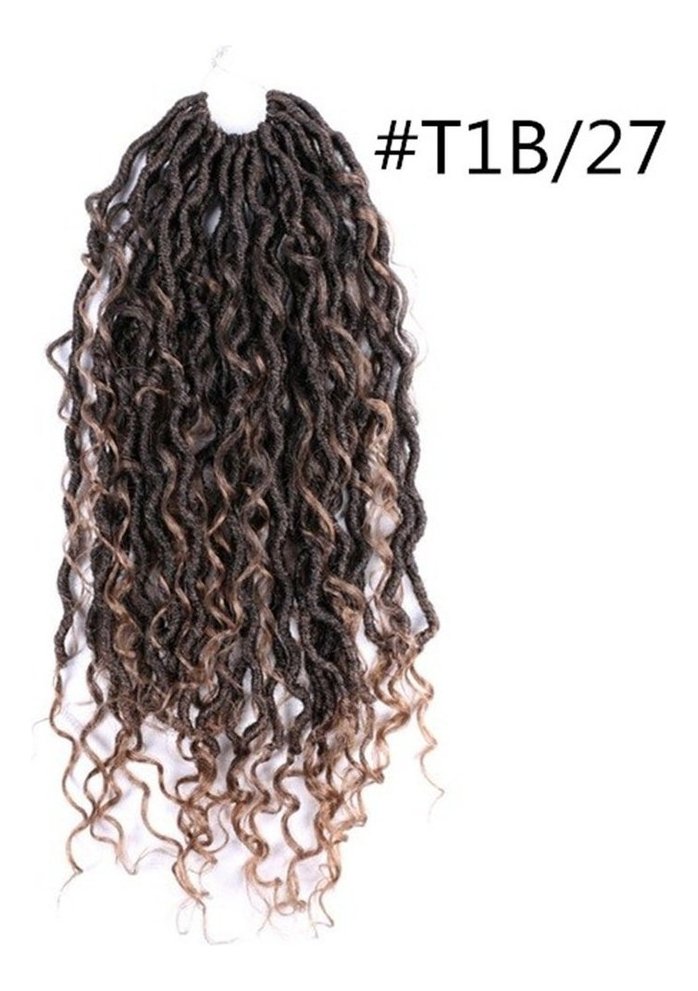 Crochet Cabelo Peruca Tranças Sintéticos Extensão Da Trança - Imagem 9