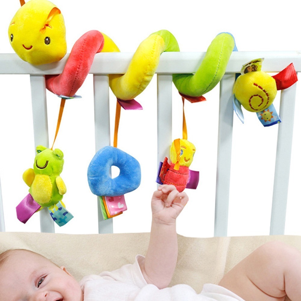 Carrinho De Bebê Espiral Móvel Menina+meias E Chocalhos De P - Imagem 10