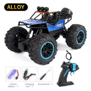 Carrinho Off-road 20km/h 4wd Com Controle Remoto 2.4ghz Tr4