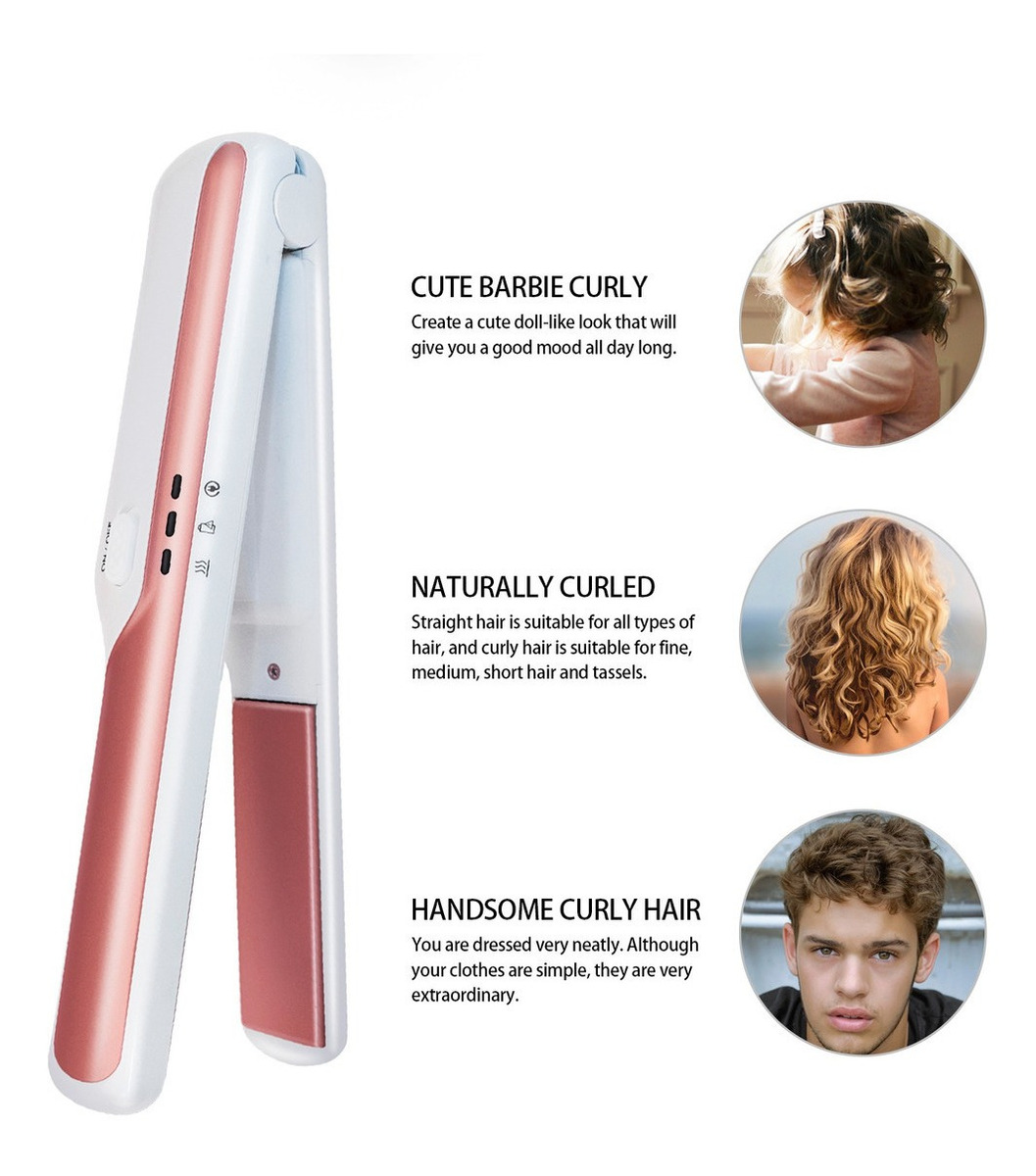 Alisador De Cabelo Sem Fio Carregamento Usb 110v/220v - Imagem 3