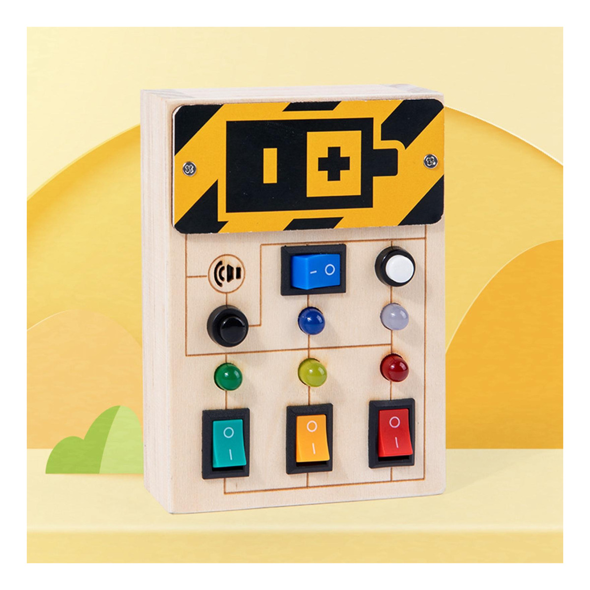 Placa Sensorial Adereço De Ensino Atividades De - Imagem 8