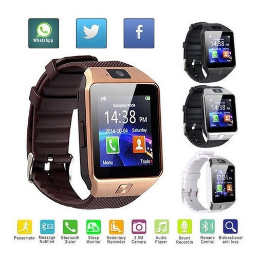 Relógio De Telefone Celular Dz09 Chip Inteligente Smartwatch - Imagem 7