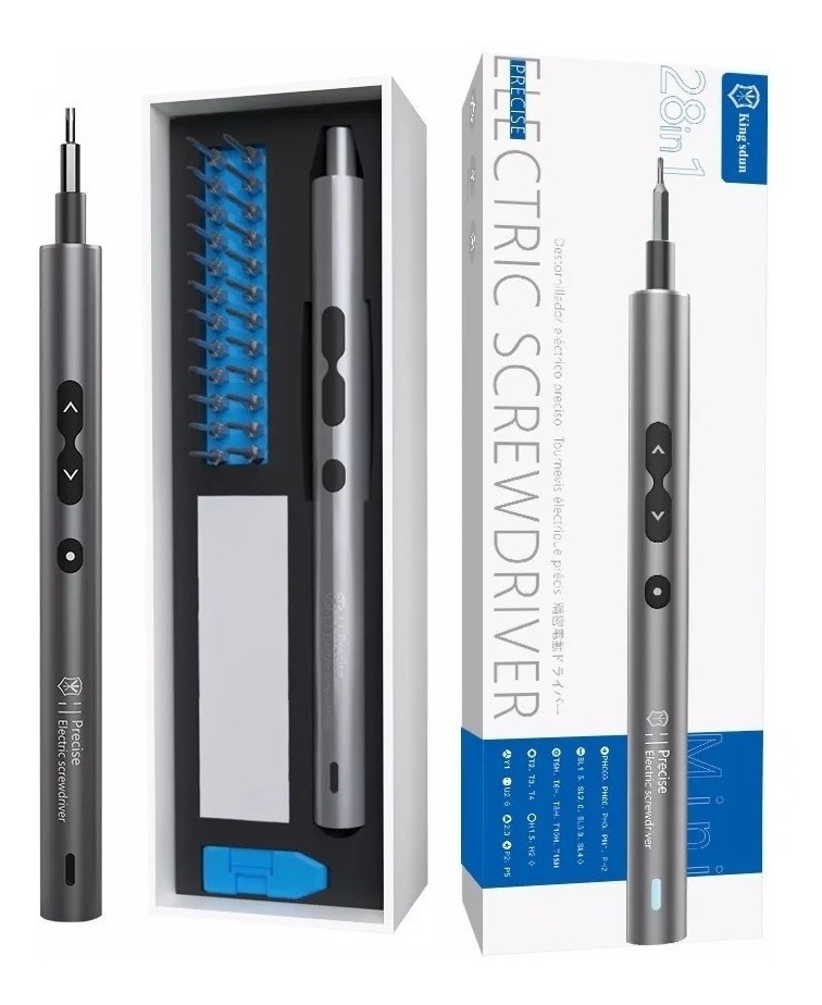 Conjunto De Chave De Fenda Elétrica De Precisão 28 Em 1 Para