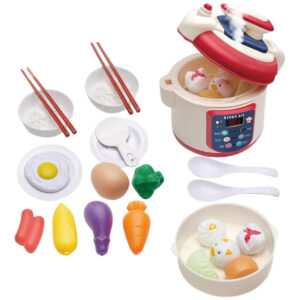 25 Peças De Cozinha Brinquedo Panela De Arroz Infantil