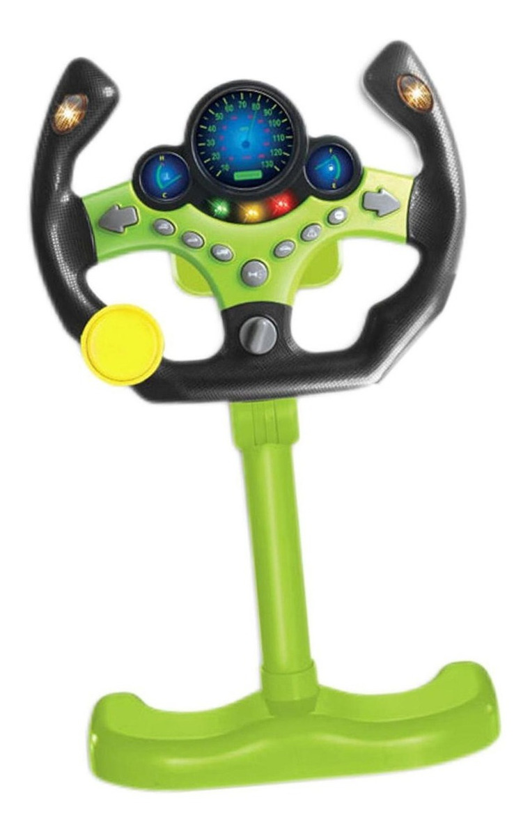 Volante Simulado Para Controle De Direção Infantil Com - Imagem 30