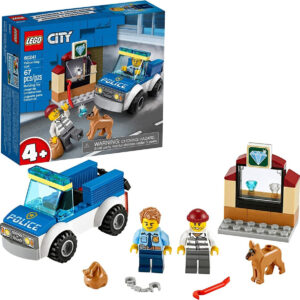 Lego City Police Dog Unit 60241 Police Toy Edifício Legal