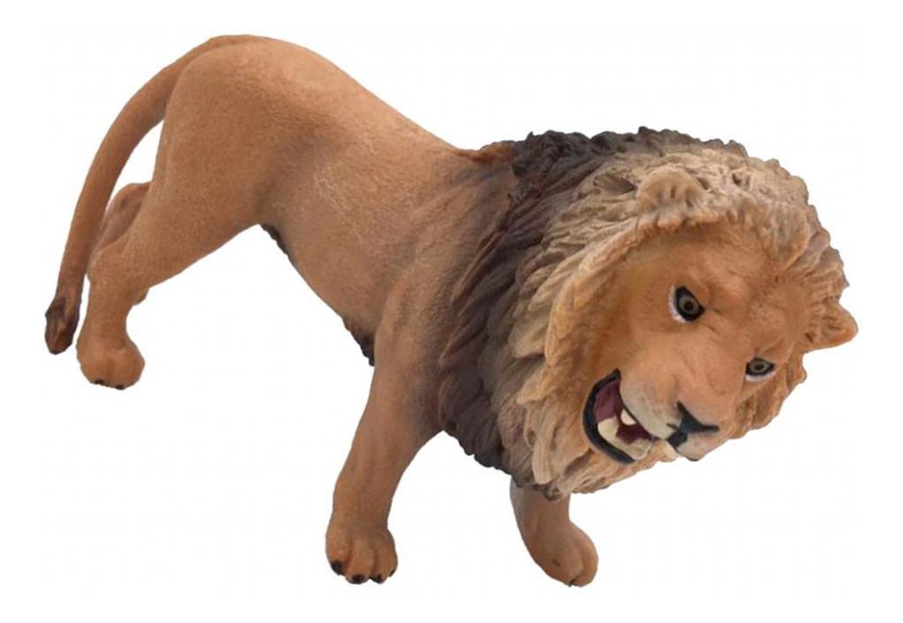 Decalque Engraçado Do Animal Do Leão Com Padrão De Festa - Imagem 2