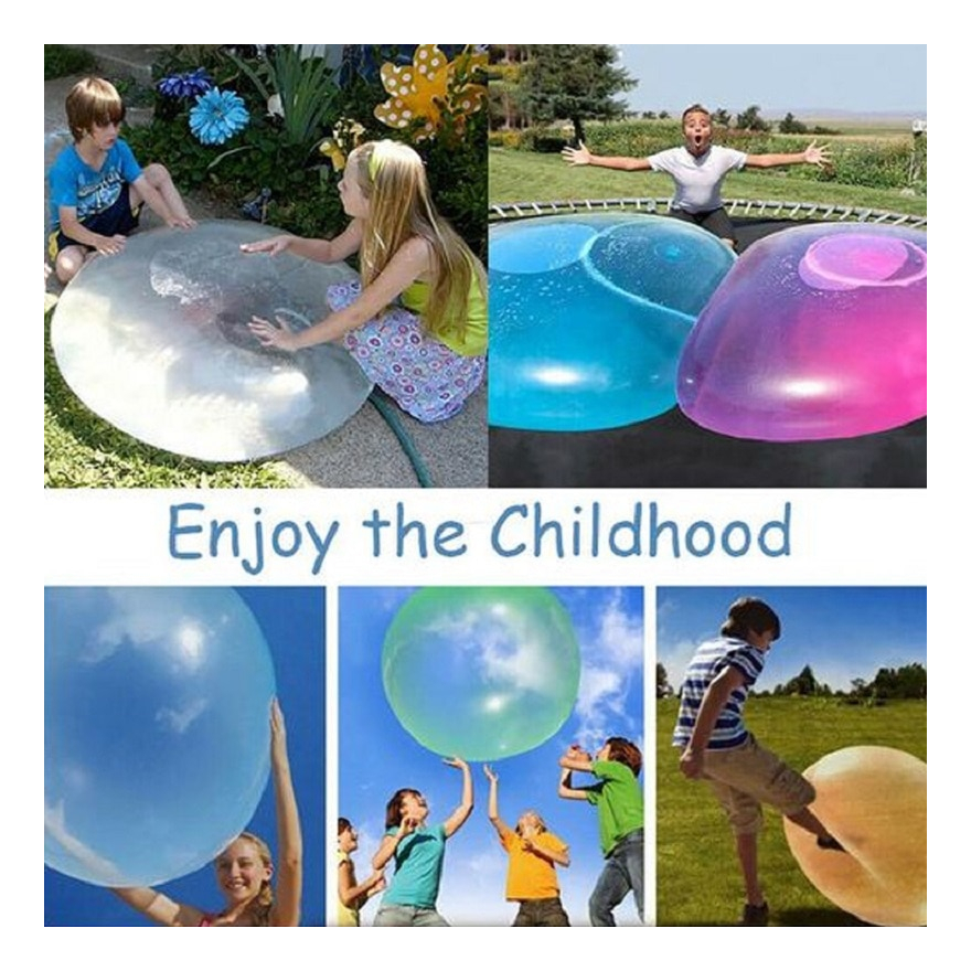 Bola Bubble Ball Grande Incrível Bolha Mágica 120cm - Imagem 8