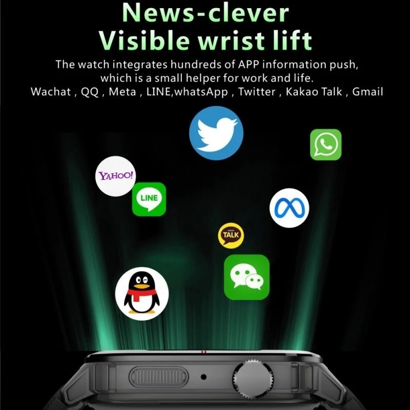 Q25 Smart Watch Bluetooth Call Monitoramento Da Frequência C - Imagem 5