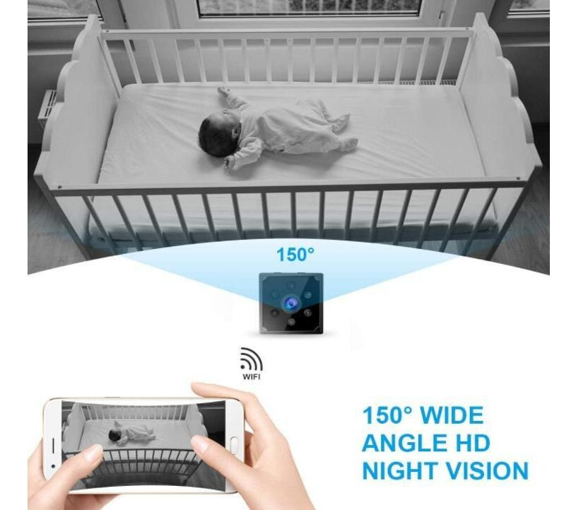 4k Hd Wifi Câmera Escondida Mini Câmera Sem Fio Espião - Imagem 5